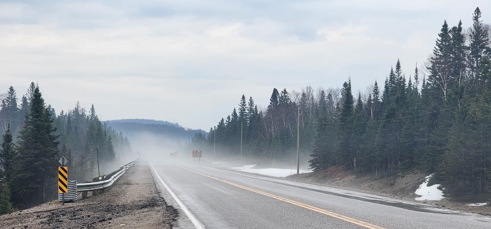 Misty highway